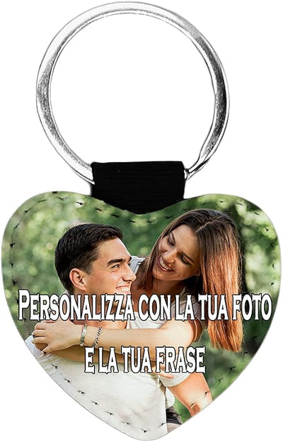 Portachiavi in ecopelle Love